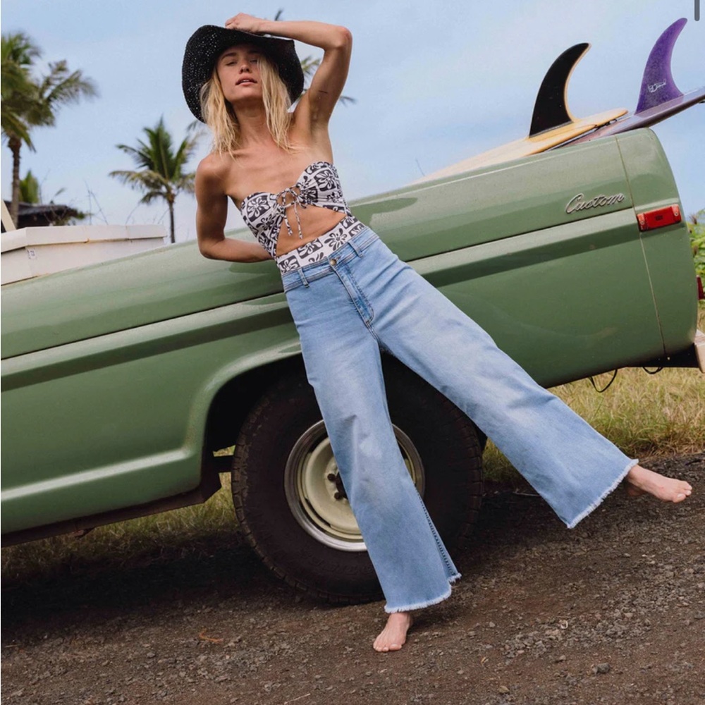 Billabong Free Fall Wide Leg Jeans